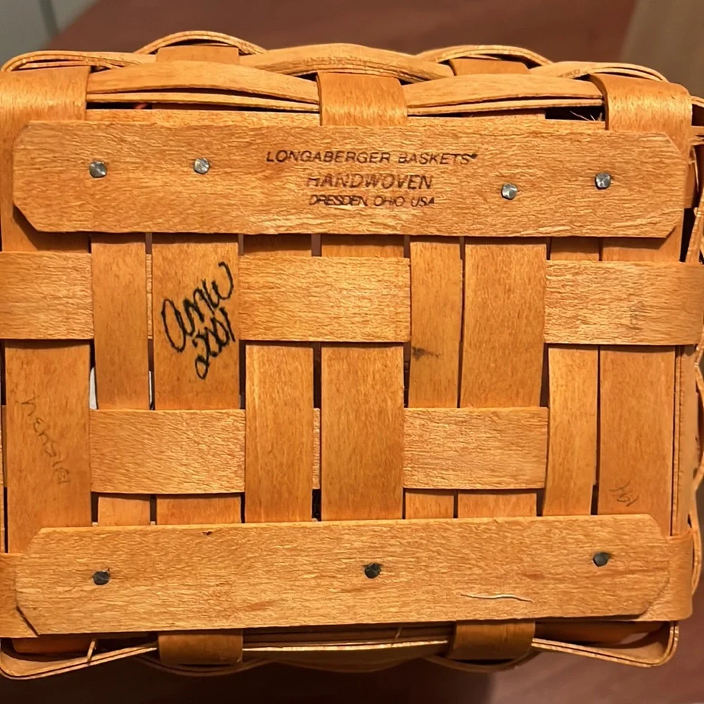 Longaberger With Love 2001 Mothers Day basket